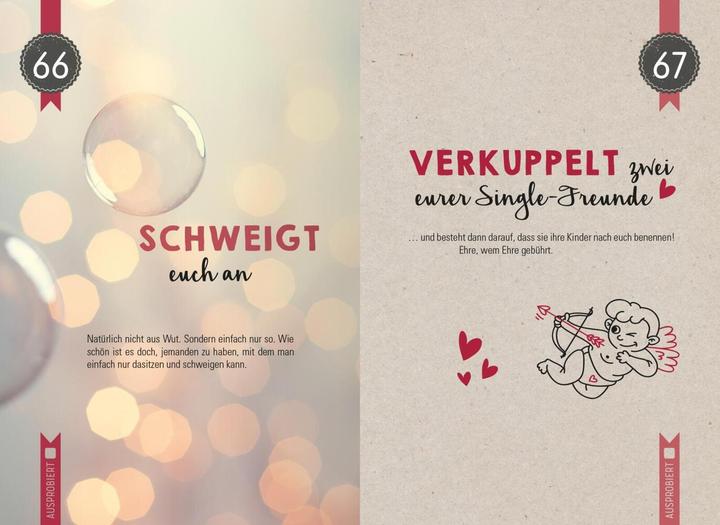 Immagine prodotto 99 herrlich verrückte Ideen für euer Leben zu zweit (Tedesco, 2018)