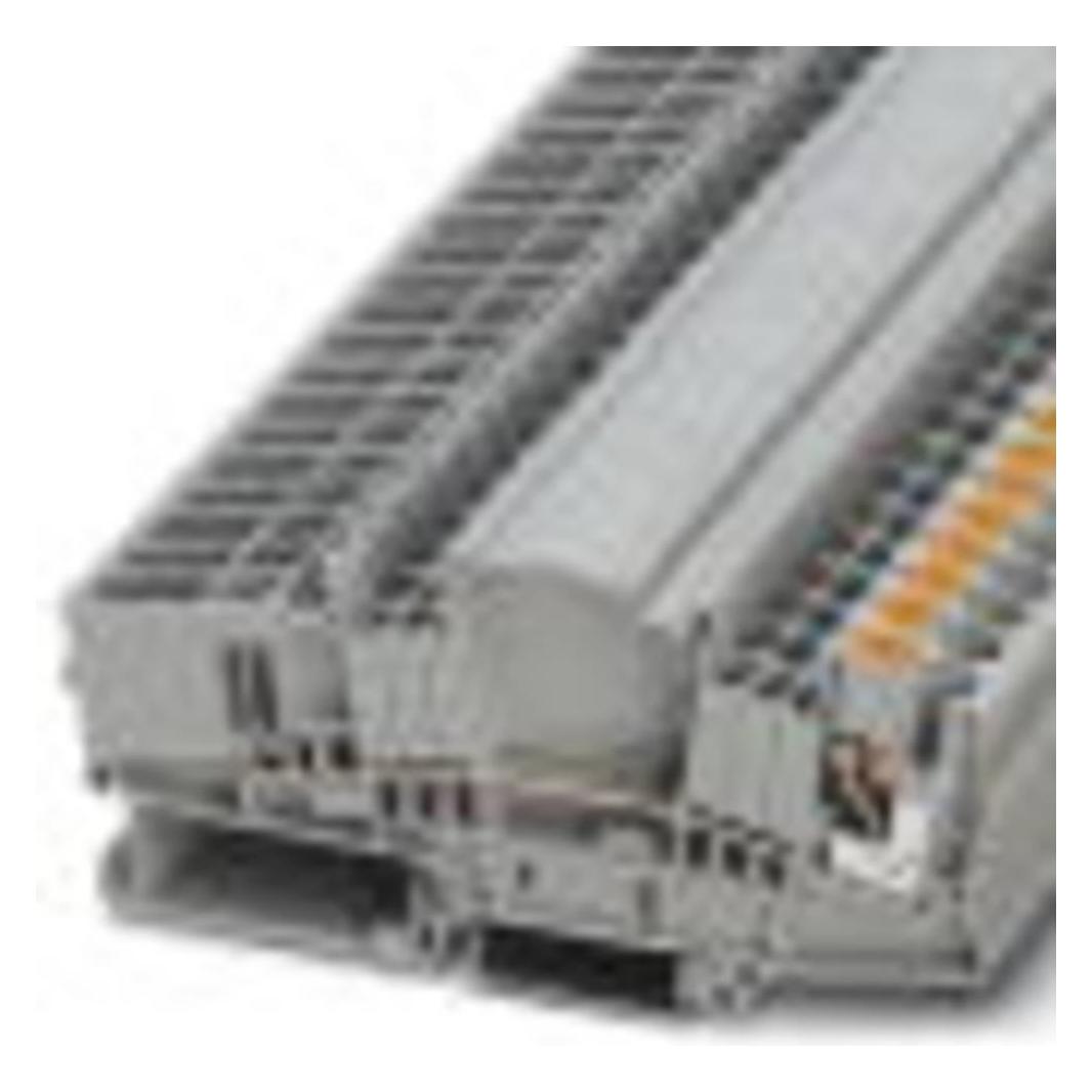 Phoenix Contact PTMED 6-CT/1P 3212301 Durchgangsklemme 0.50 mm² 6 mm² Grau 50 St., Elektronikkabel + Stecker, Grau