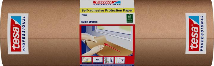 Produktbild tesa Selbstklebendes Schutzpapier 1x Rolle 50 m x 30 cm