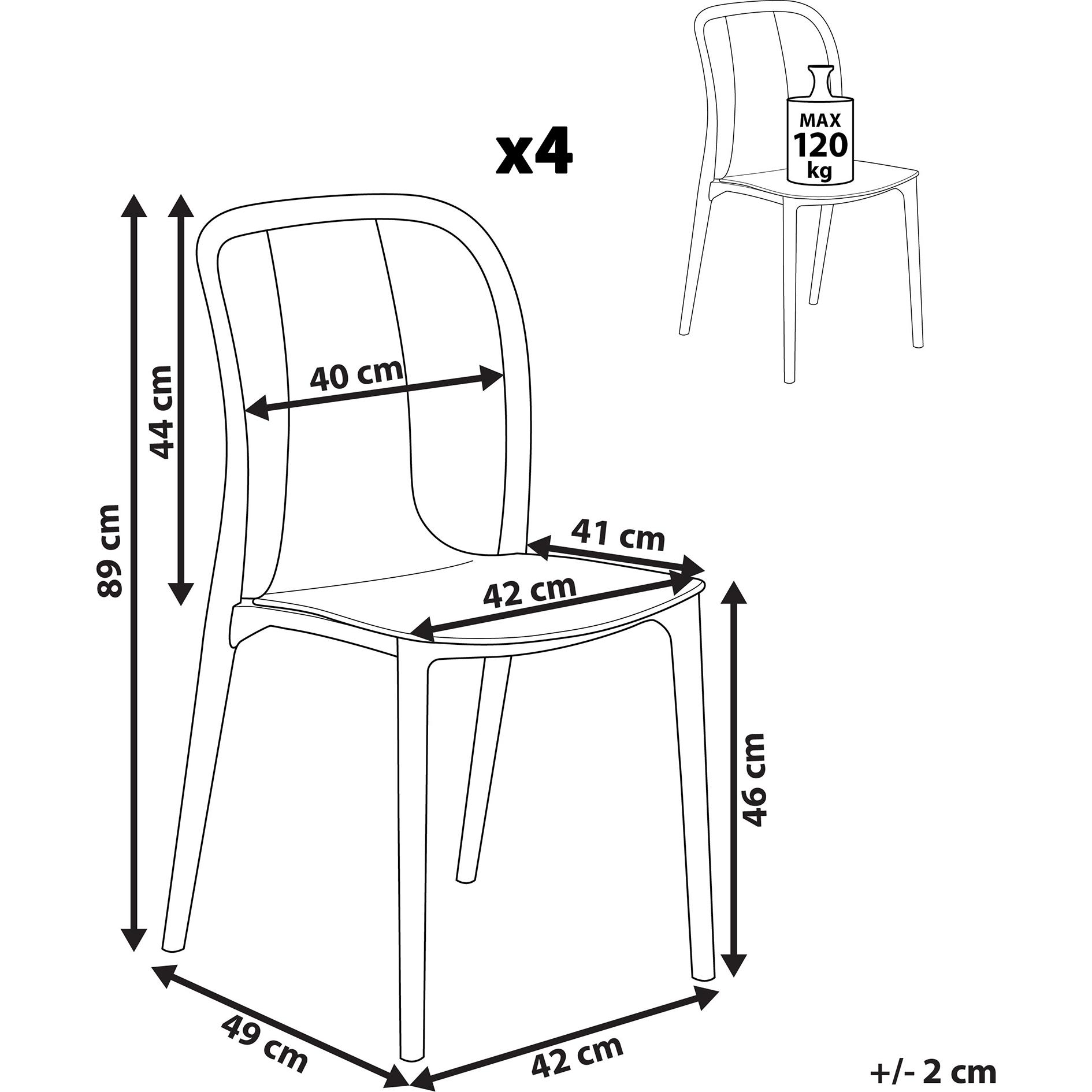 Thumbnail - Beliani, Gartenstühle, Spezia