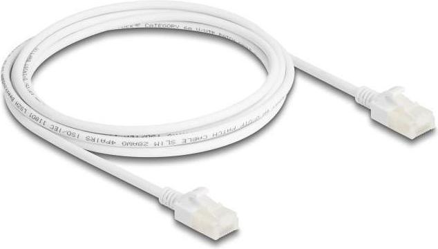 Actual product image Delock RJ45 network cable Cat.6A plug to plug with robu (U/UTP, CAT6a, 2 m)