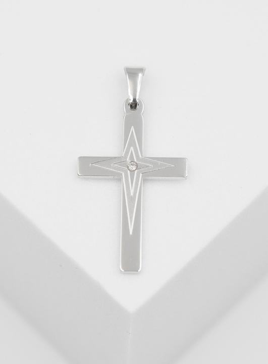 Produktbild Muau Kreuz (Weissgold)