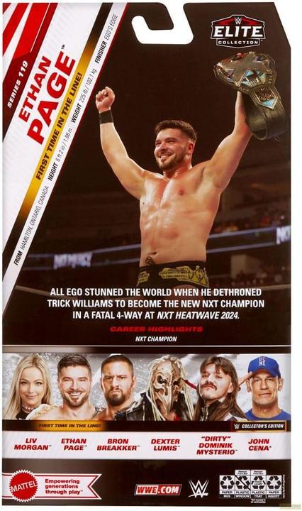Produktbild Mattel WWE Elite Collection Actionfigur Ethan Page 15 cm