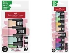 Immagine prodotto Faber-Castell Textmarker TXTLNR Pastell 8er Kartonetui (8x)
