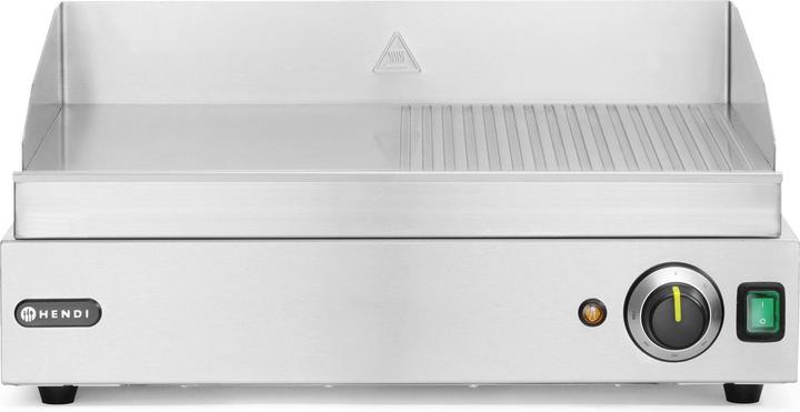 Produktbild Hendi Grillplatte Profi Line 1/2glatt 1/2gerillt 230V 24 (2.40 kW)