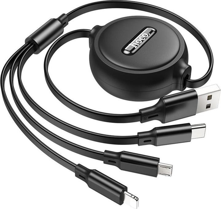 Actual product image Hoco X75 3 in 1 Charging Cable (1 m, USB 3.2 Gen 1)