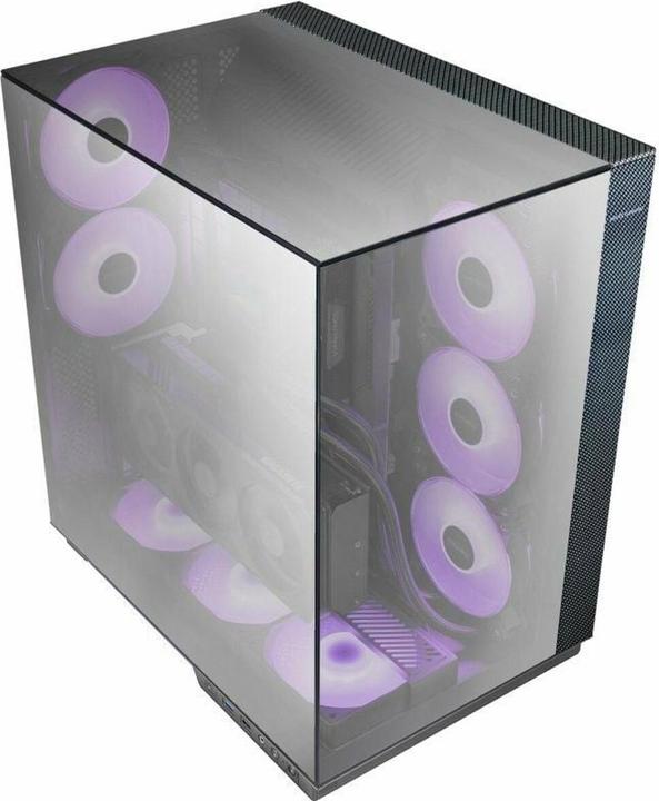 Immagine prodotto Mars Gaming Boitier Moyen Tour Atx Mc-3gf Pro RGB Avec Panneaux Vitrés (Noir) (ATX, mATX, Mini-ITX)