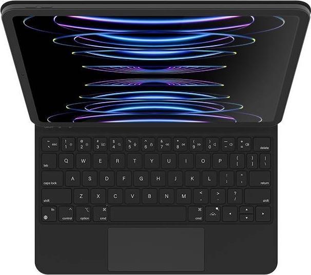 Actual product image JCPAL FolioKeys Pro Slim Keyboard Case with Trackpad for iPad Pro 12.9-inch (4-6th, 2018-2022)/iPAD Air 13 (Eng. Int.)