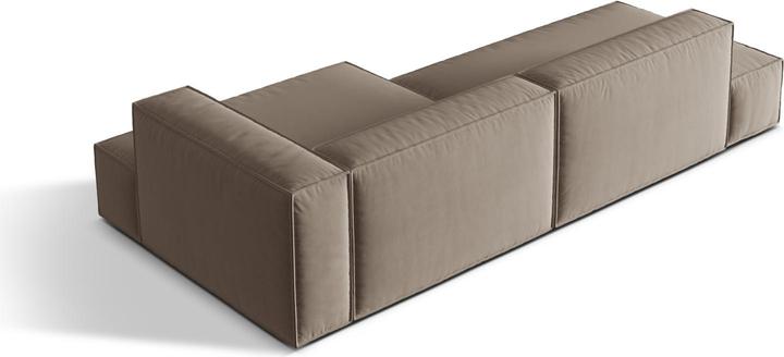 Actual product image Micadoni Modular Right Corner Sofa, "Nuria", 4 Seats, 147x312x72 Made in Europe (Corner sofa, Modular sofa)