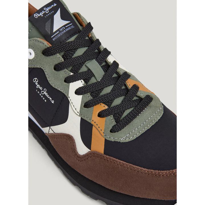 Image du produit Pepe Jeans Herren Sneaker Brit Prints Braun (41)