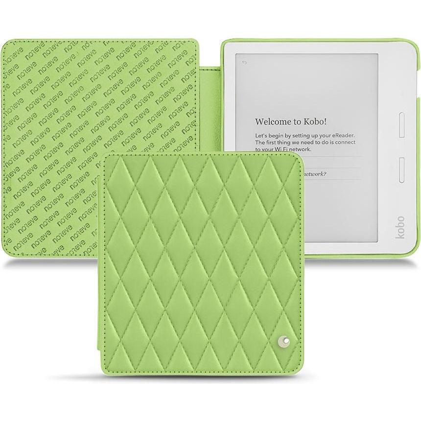 Noreve Lederschutzhülle horizontal (Libra H2O), Tablet Hülle, Grün