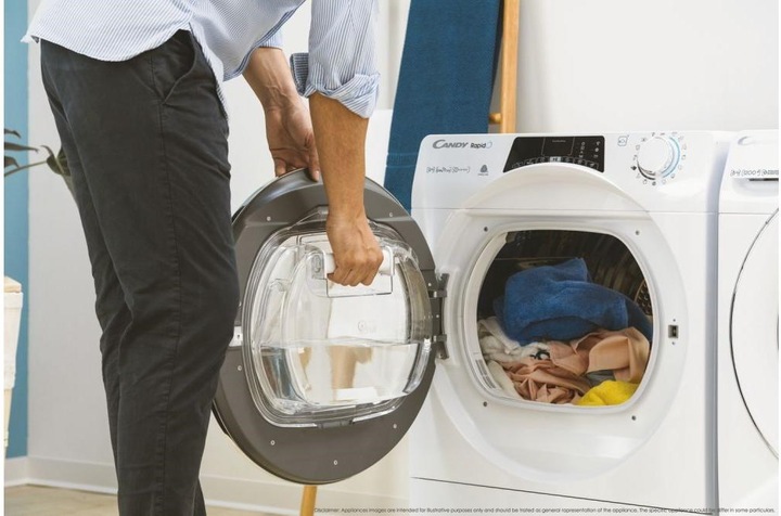 Actual product image Hoover NDE H9A2TSBEXS-S (9 kg, Left, EU plug)