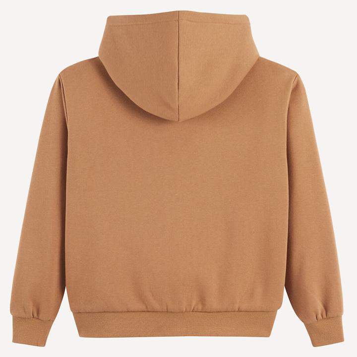 Produktbild La Redoute Collections Sweatshirt mit Reissverschluss und Kapuze (152)