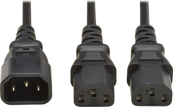 Image du produit Eaton CÂBLE D'ALIMENTATION C14 VERS 2XC13 (2 m)