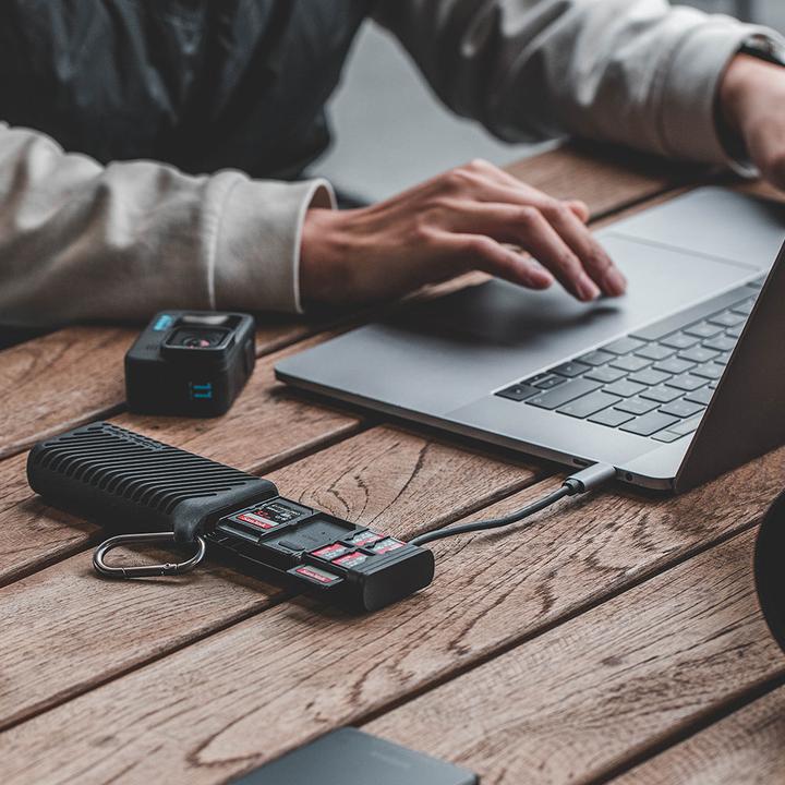 Image du produit Pgytech Étui pour lecteur de cartes haute vitesse CreateMate (USB-C)