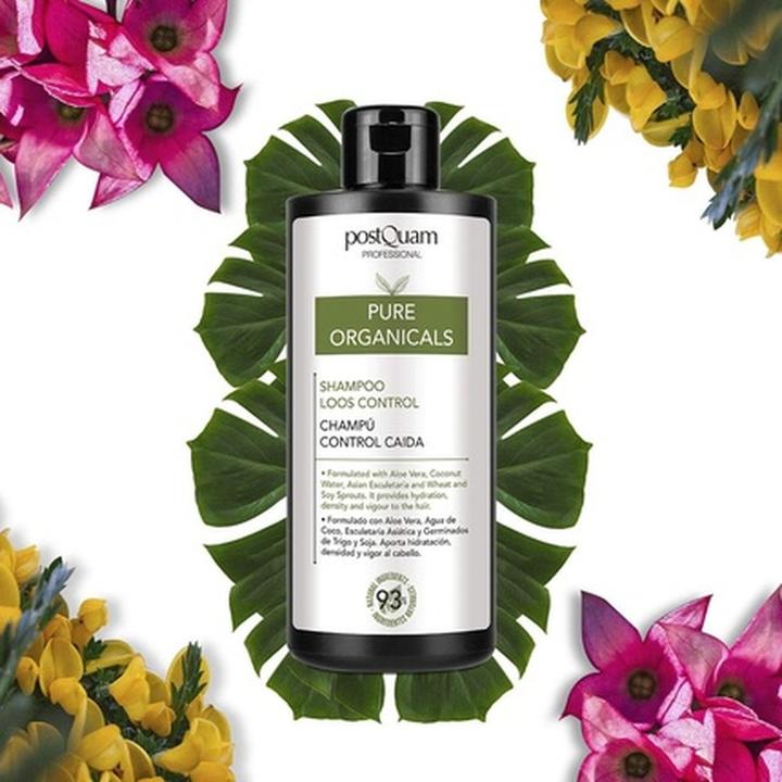 Produktbild Postquam PURE ORGANICALS loos control shampoo 400 ml (400 ml, Flüssiges Shampoo)
