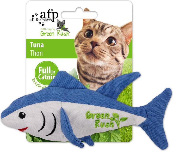 Produktbild All for Paws AFP Green Rush - Tuna (Plüschspielzeug Katze)