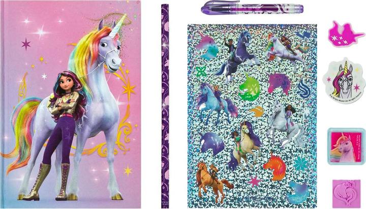 Actual product image Undercover Unicorn Academy Kreativset mit Notizbuch, 8-teilig