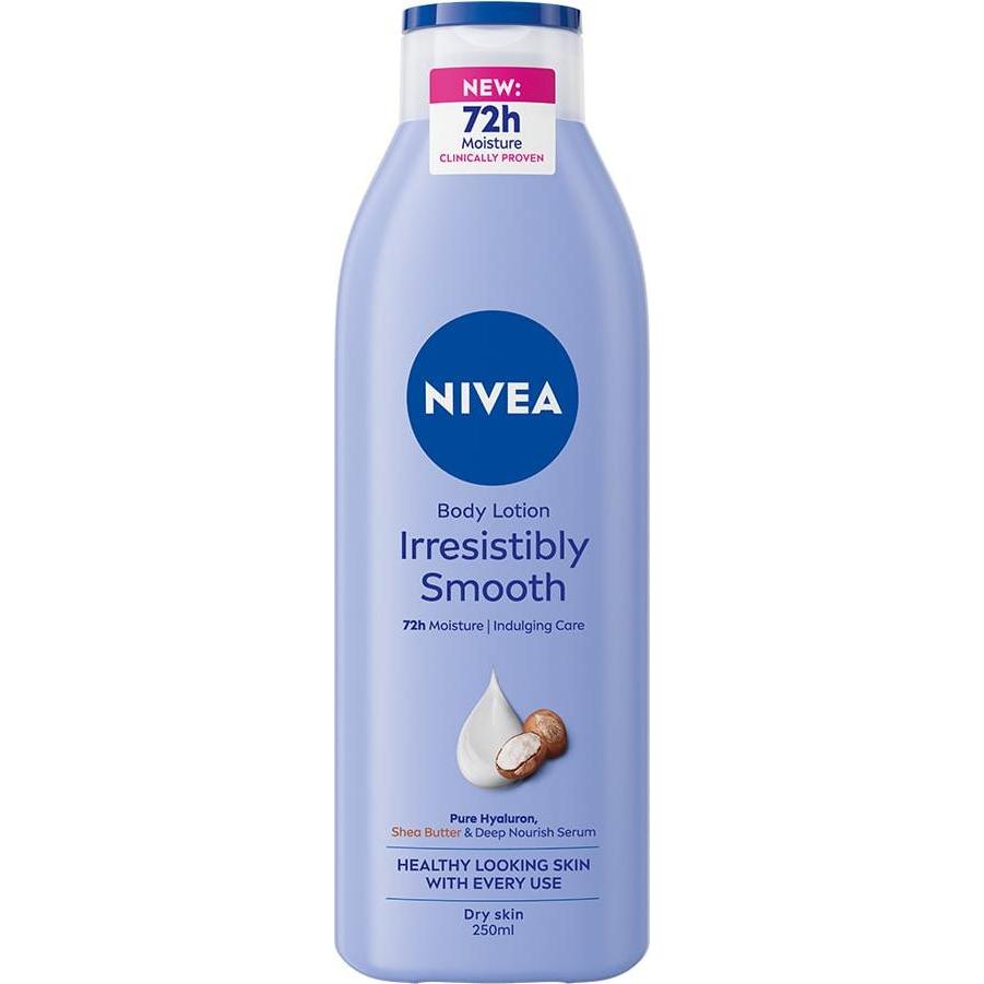 Nivea, Lozione Corpo, Irresistibly Smooth Body Lotion (Lozione Corpo, 250 Ml)