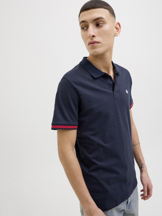 Produktbild Jack & Jones Jjejersey Logo Polo Ss Noos (L)