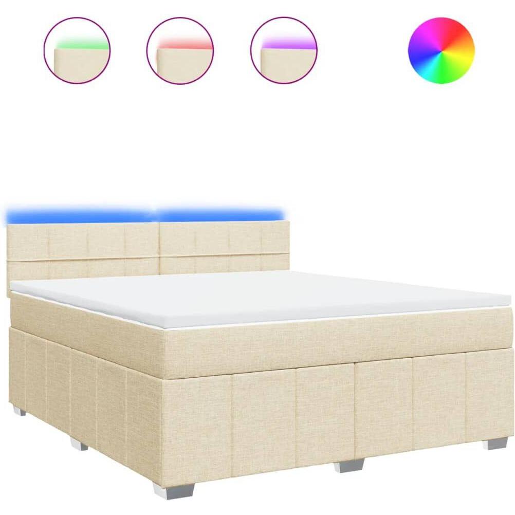 Thumbnail - VidaXL, Bett, Leanor (180 x 200 cm)