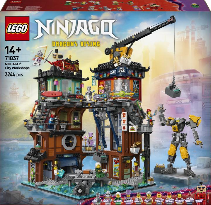 Image du produit LEGO Ninjago City Werkstätten (71837, LEGO difficiles à trouver, LEGO Ninjago)