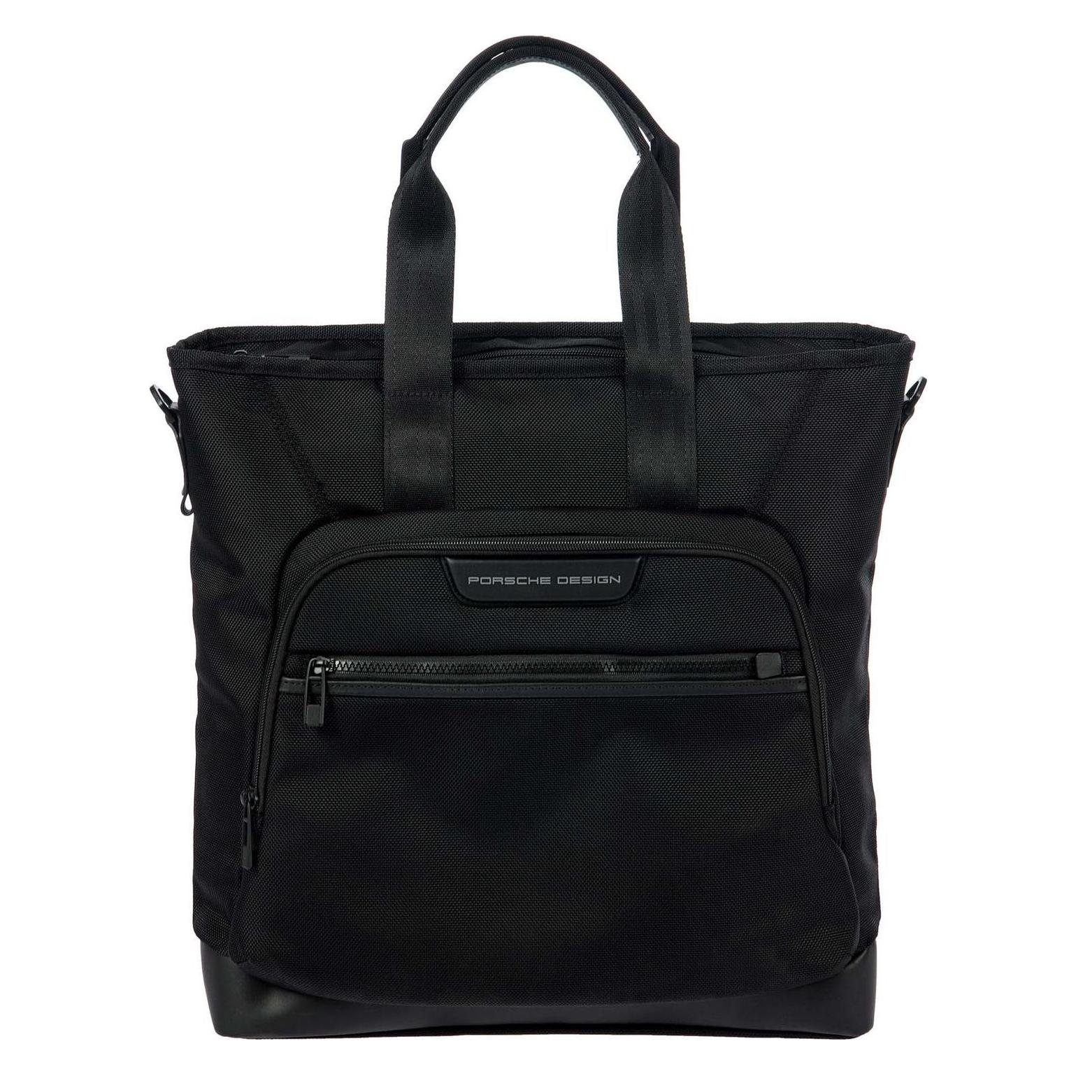 Porsche Design, Herren, Tasche, Handtasche Roadster Nylon Evo Tote Bag, Schwarz, (15.20 l)