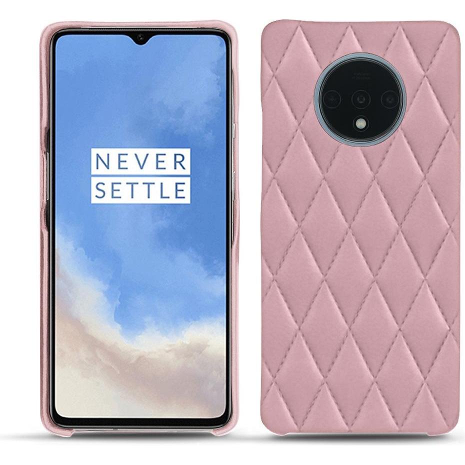 Thumbnail - Noreve Lederschutzhülle (OnePlus 7T), Smartphone Hülle, Rosa