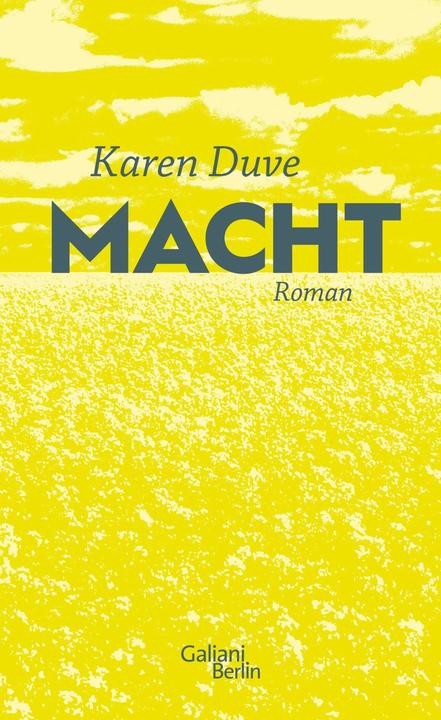 Produktbild Macht (Deutsch, Karen Duve, 2016)