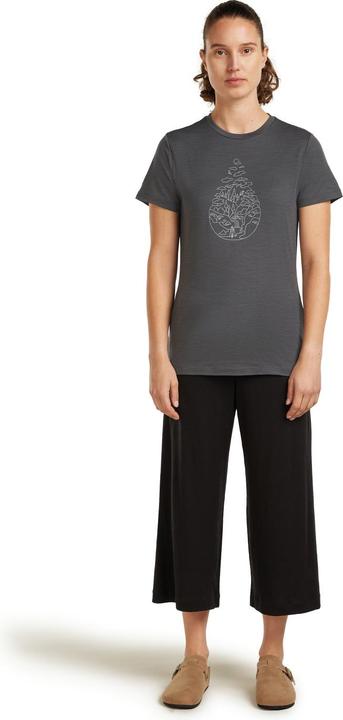 Actual product image Icebreaker Women Merino 150 Tech Lite SS Tee Hike Path (M)