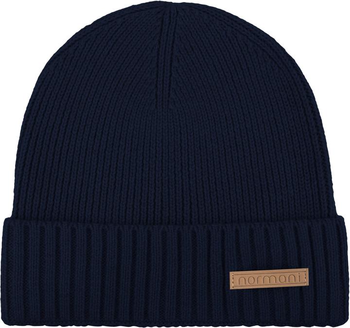Actual product image Normani Merino wool beanie smooth Yuma - 2212 (One size)