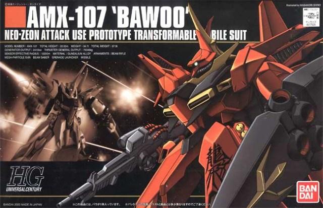 Produktbild Bandai HGUC 1/144 AMX-107 BAWOO BL