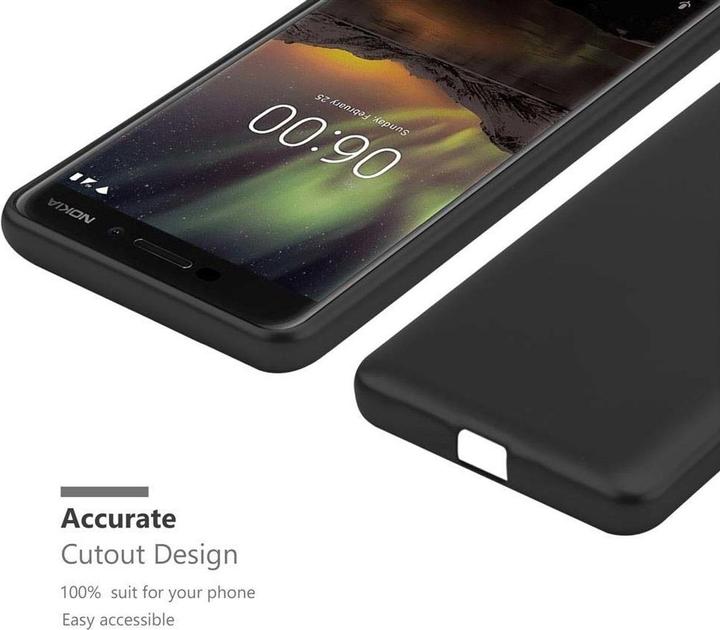 Actual product image Cadorabo TPU Matt Metallic Cover (Nokia 6.1)