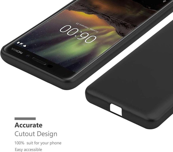 Produktbild Cadorabo TPU Matt Metallic Cover (Nokia 6.1)