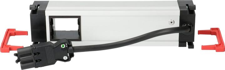 Produktbild Bachmann Einbausteckerleiste POWER FRAME 1x T13, 1x USB-C, 1x Custom (1 x, Typ 13, USB-A, USB-C, 0.20 m)