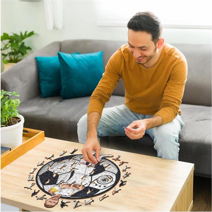 Produktbild Iconic Joshua Kimmich Deutsche Nationalmannschaft) - Holz Puzzle Grösse L (500 Teile) (500 Teile)