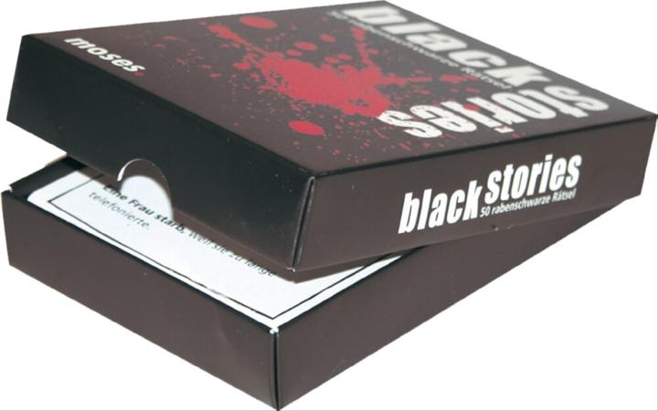 Actual product image Black Stories 1 (German)