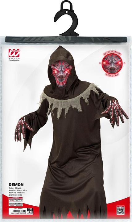 Actual product image Widmann Devilish Demon Child Costume (140)