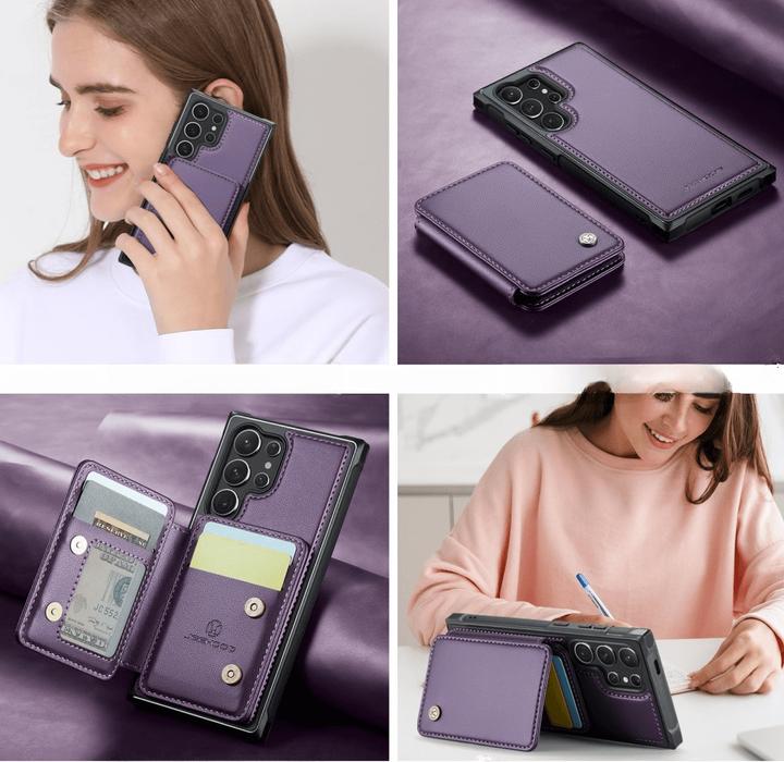 Produktbild Cover-Discount 2-in-1 Backcover mit Kreditkarten-Etui (Samsung Galaxy S24 Ultra)