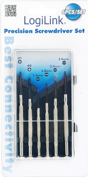Actual product image LogiLink Precision Mechanic Screwdriver Set (Cross recess, Port)