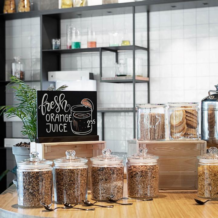 Produktbild Europel Kreidetafel Tischaufsteller, DIN A5 quer, schwarz (Wandtafel)