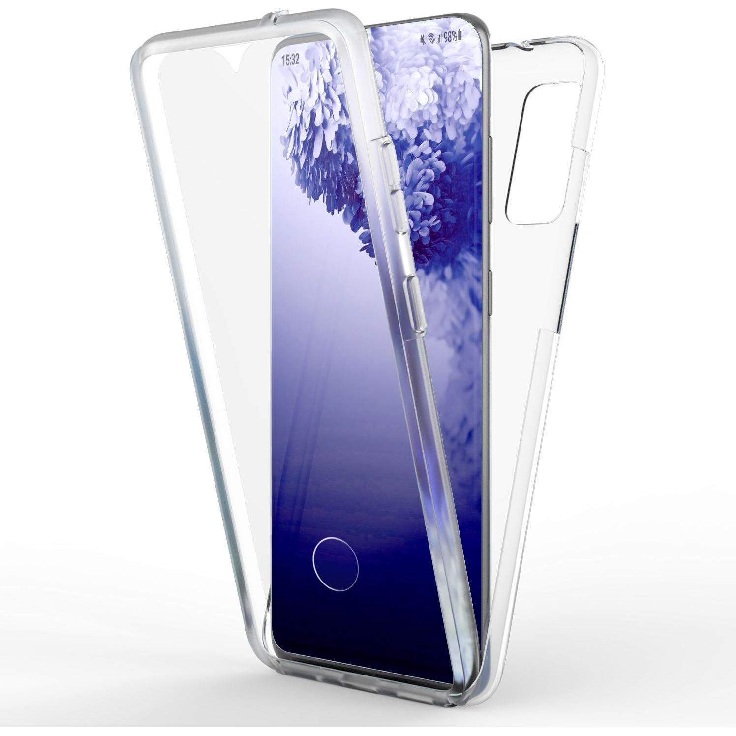 Nalia 360° Handyhülle (Samsung Galaxy S20 Ultra), Smartphone Hülle, Transparent