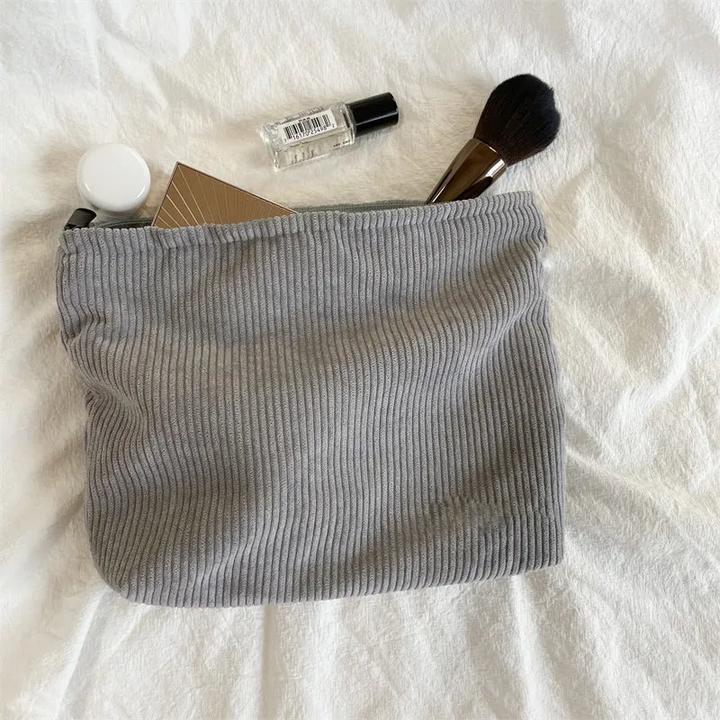 Produktbild Only-Bags.Store Cord Reise Kosmetiktasche Portable Make-up Aufbewahrungstasche Geldbörsen grosse Kapazität