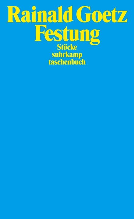 Produktbild Festung (Deutsch, Rainald Goetz, 2002)