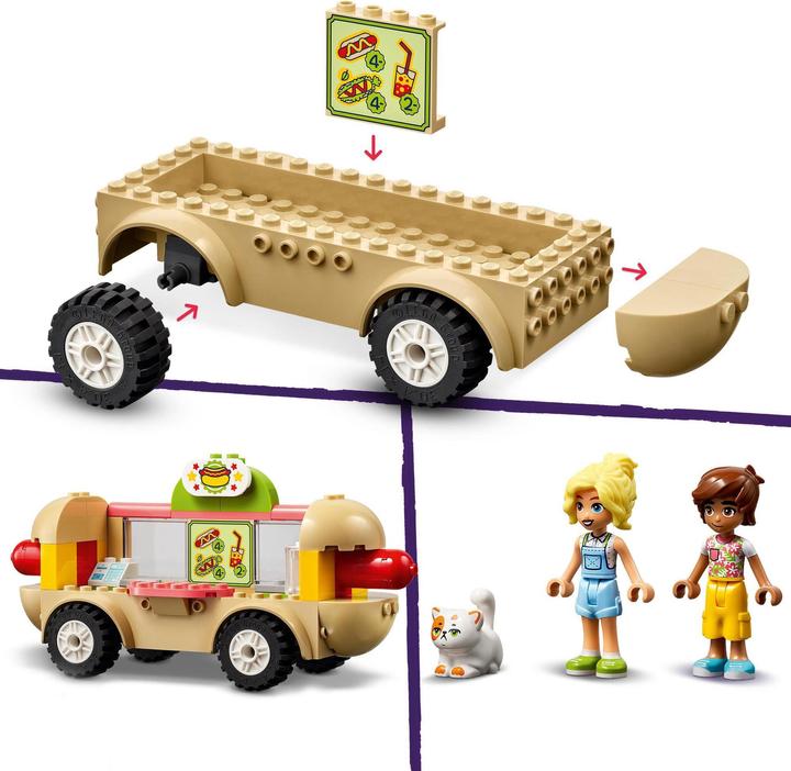 Immagine prodotto LEGO 42633 Camioncino degli hot dog (42633, LEGO Friends)