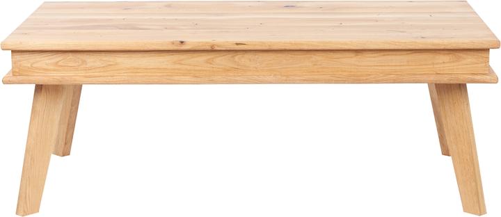 Produktbild Bhp Couchtisch Eiche rustikal geölt (110 x 60 x 38 cm)