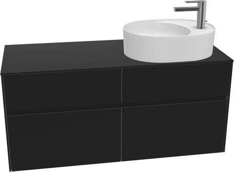 Produktbild Villeroy & Boch Collaro Waschbeckenunterschrank 1200x548x500 mm, 4 Auszüge, für Waschbecken recht (127 x 62 x 57 cm)