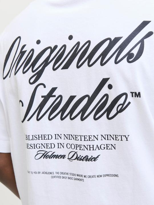 Actual product image Jack & Jones Jornorrebro Typo Tee Ss Crew Neck Noos (M)