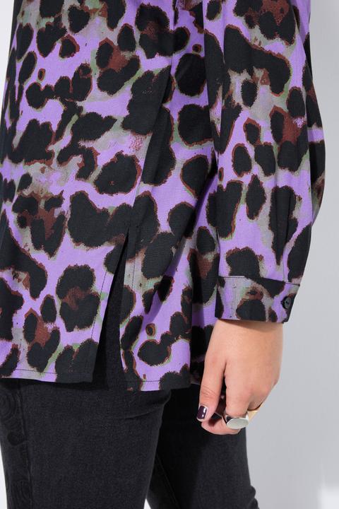Produktbild Studio Untold Hemdbluse, Boxy Shape, Color-Leo (44)