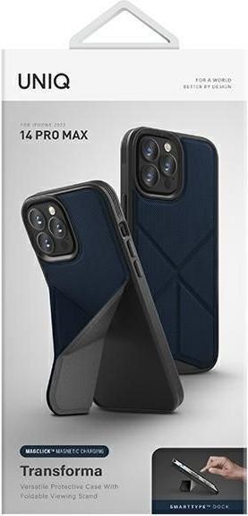 Productafbeelding Uniq etui Transforma iPhone 14 Pro Max 6,7" Magclick Opladen niebieski/elektrisch blauw (Apple iPhone 14 Pro Max)